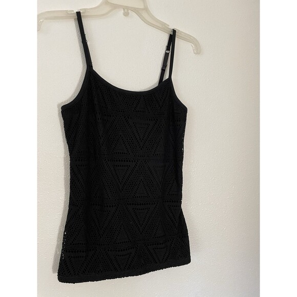 Vanity Fair Body Cami Womens Small Black Tank - Picture 1 of 4